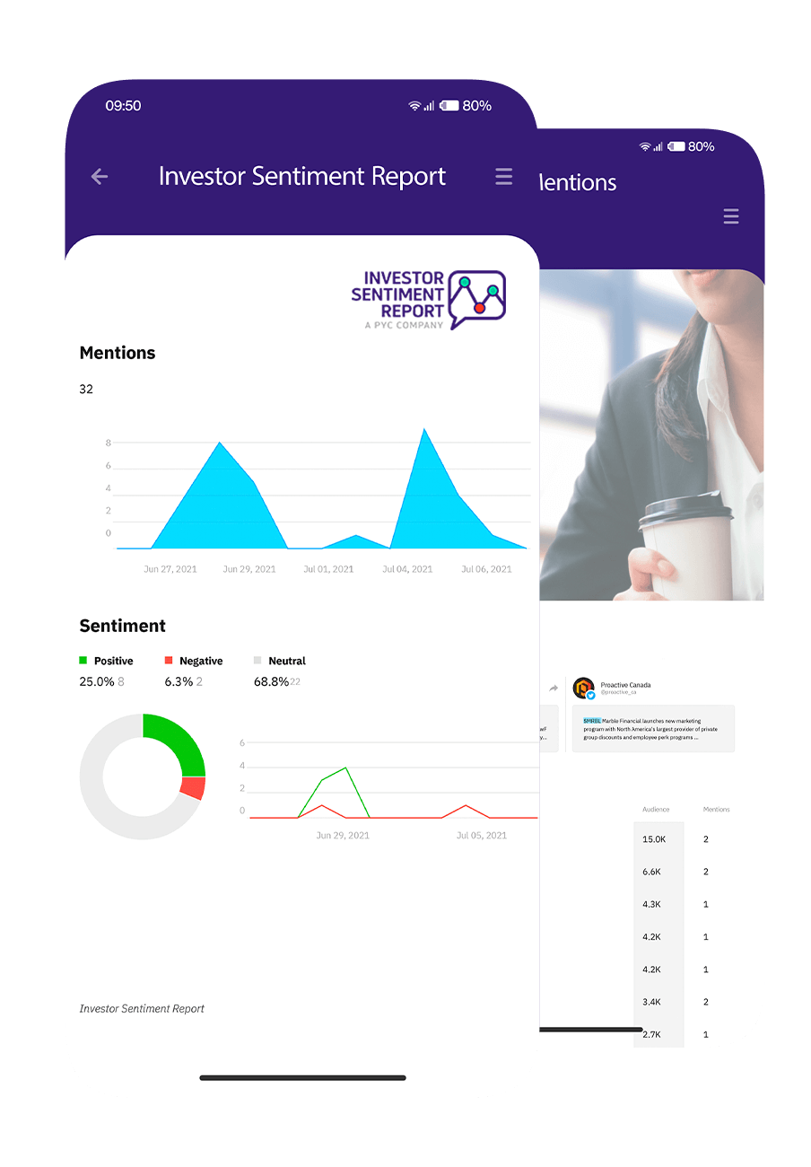 Investor Sentiment Report Platform